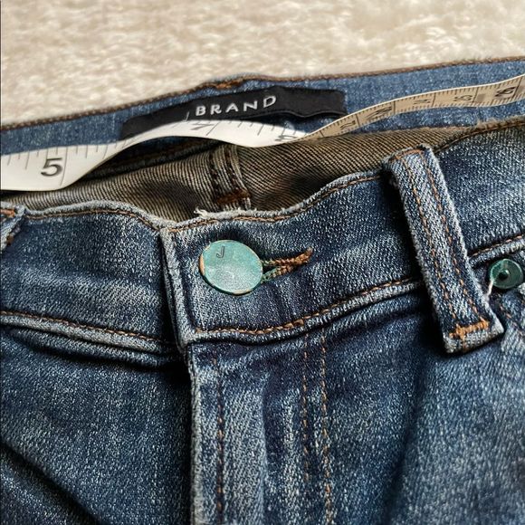 J Brand Cropped Distressed Mischief Skinny Jeans - Picture 4 of 7